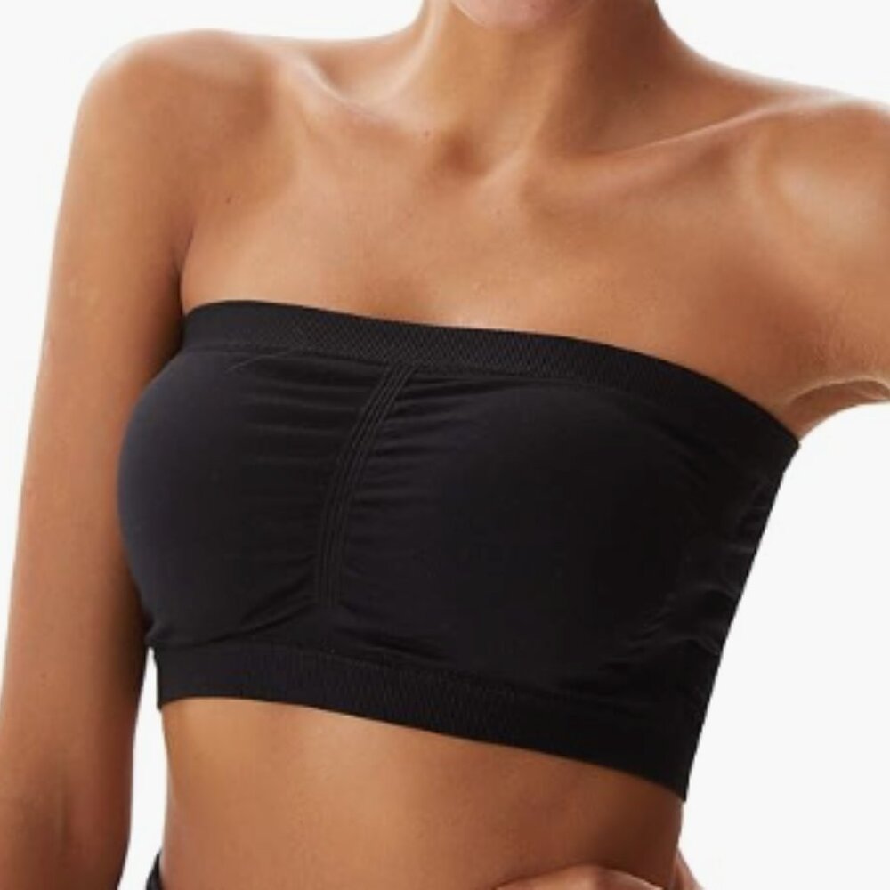 Women's Strapless Bra Tube Top Bra ( Padded)